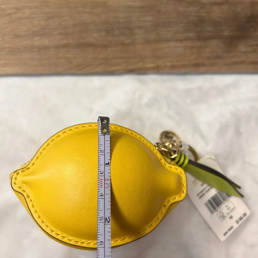 NWT Michael Kors Lemon Coin Purse